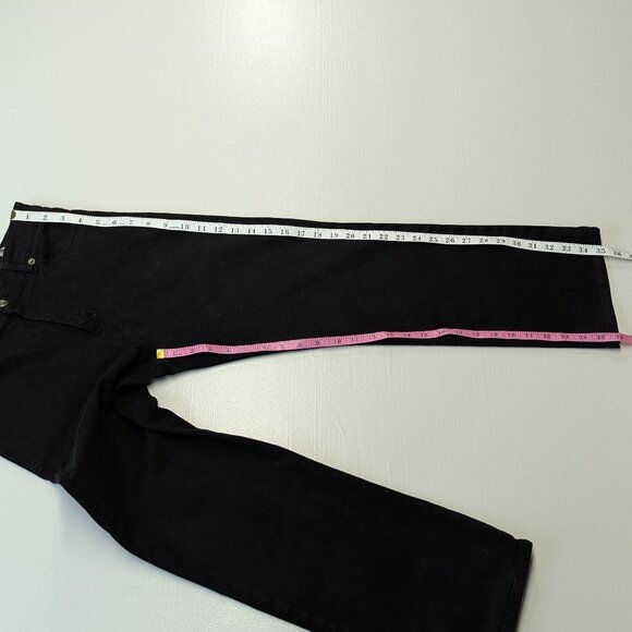 IRO Experience Size 26 Black Wash Cropped Jeans - Picture 13 of 14